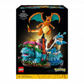 Конструктор Lego Венузавр, Чарізард і Бластойз Pokémon 72153 Новий - Retromagaz