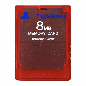 Карта Памяти Sony PlayStation 2 SCPH-10020 8MB Crimson Red Б/У - Retromagaz