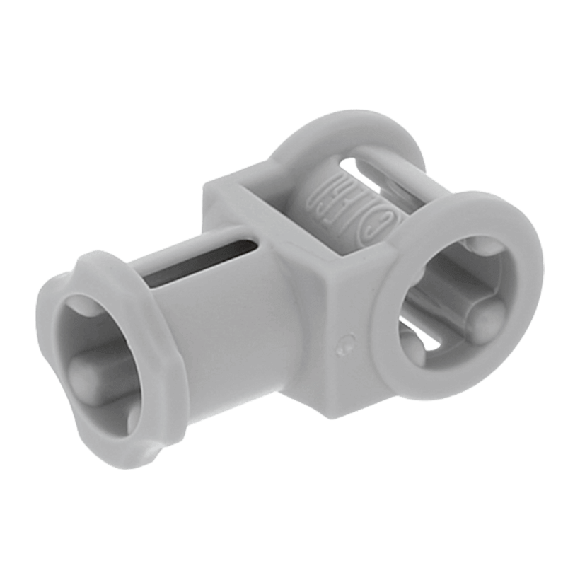 Technic 50шт Lego З'єднувач Перпендикулярний 2L 32039 42135 4106469 4211553 Light Bluish Grey Б/У - Retromagaz