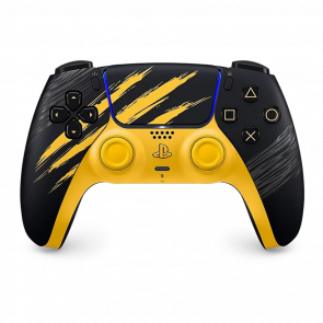 Геймпад Беспроводной Sony PlayStation 5 DualSense Marvel's Wolverine Yellow Limited Edition Б/У - Retromagaz