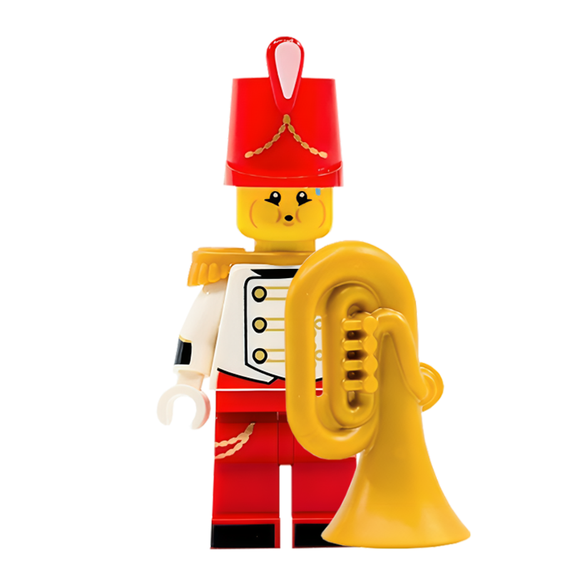 Фигурка Lego Series 29 Tuba Player Collectible Minifigures col29-8 col480 71052 Новый - Retromagaz