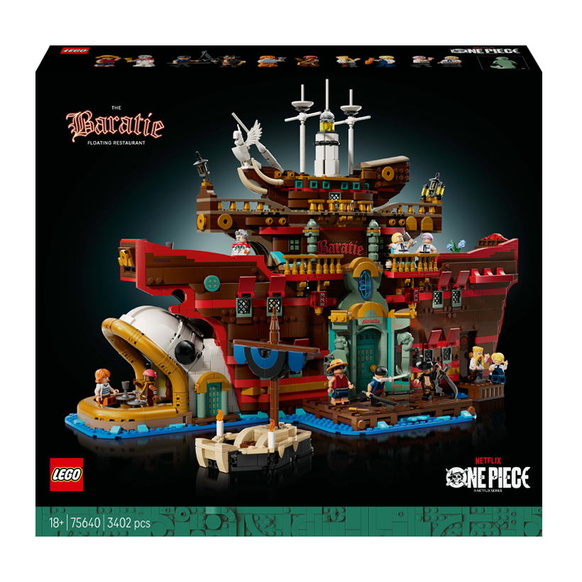 Конструктор Lego One Piece Плавучий ресторан Бараті Cartoons 75640 Новий - Retromagaz