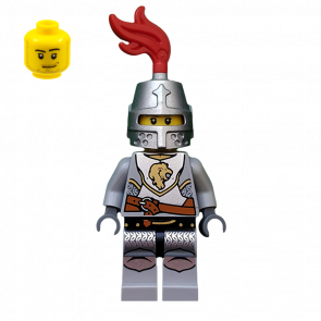 Фігурка Lego Kingdoms Lion Knight Breastplate with Lion Head Castle cas440 Б/У - Retromagaz