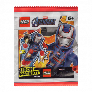 Конструктор Lego Фигурка Iron Patriot Paper Bag Super Heroes L0002279 Новый - Retromagaz