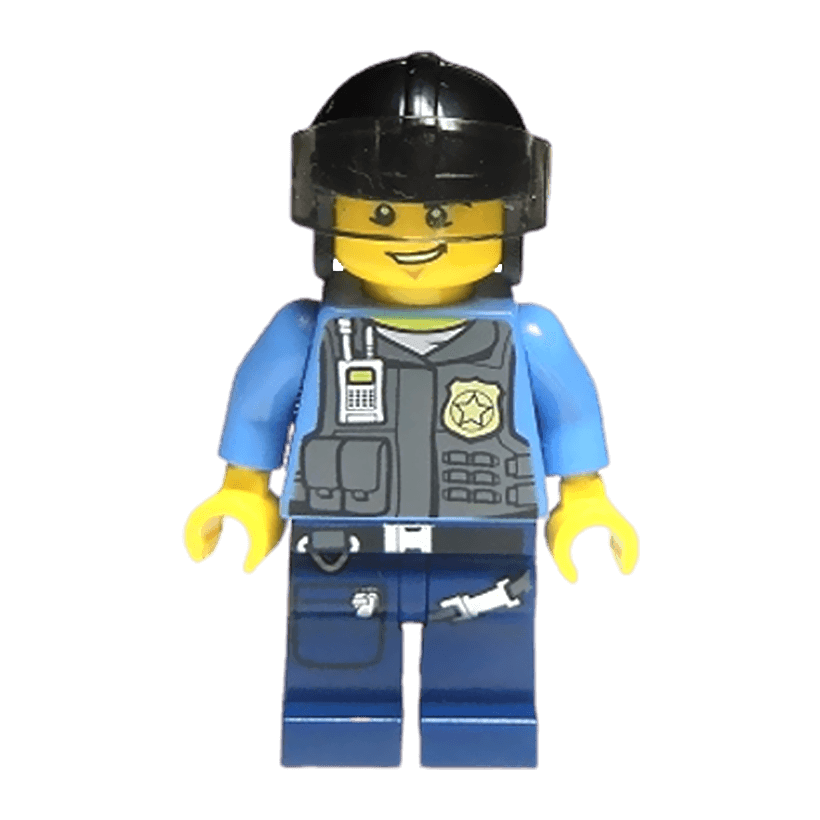 Lego Фигурка City Полицейский 5 cty0361 1 Ориг Б/У О - Retromagaz