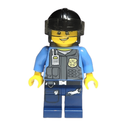 Lego Фигурка City Полицейский 5 cty0361 1 Ориг Б/У О - Retromagaz