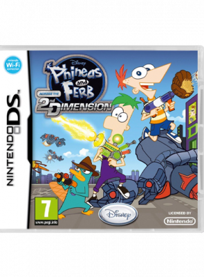 Гра Nintendo DS Phineas and Ferb: Across the 2nd Dimension Англійська Версія Б/У - Retromagaz