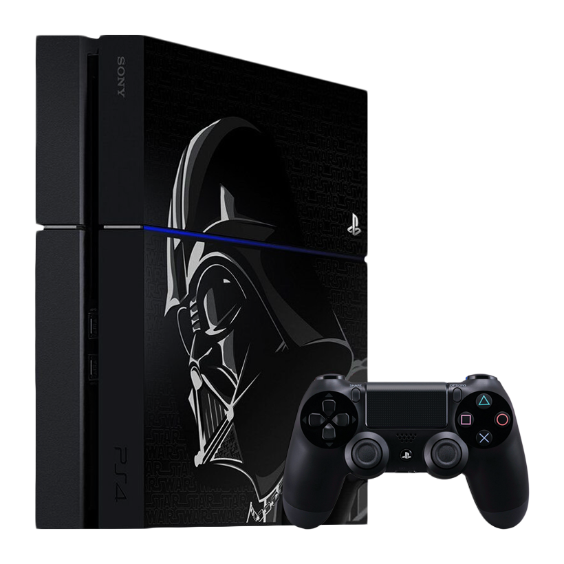 Консоль Sony PlayStation 4 CUH-12хх Star Wars Battlefront Limited Edition 1TB Black Black Геймпад Б/У - Retromagaz