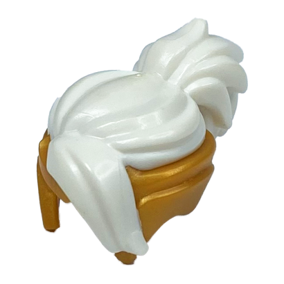 На Голову Lego Другое Hair Combo Tiara with Molded White Bangs Ninjago 35685pb02 njo0383 6217945 Pearl Gold Б/У - Retromagaz
