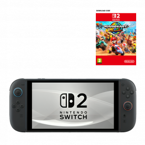 Консоль Nintendo Switch 2 Mario Kart World Bundle 256GB Black Новий - Retromagaz