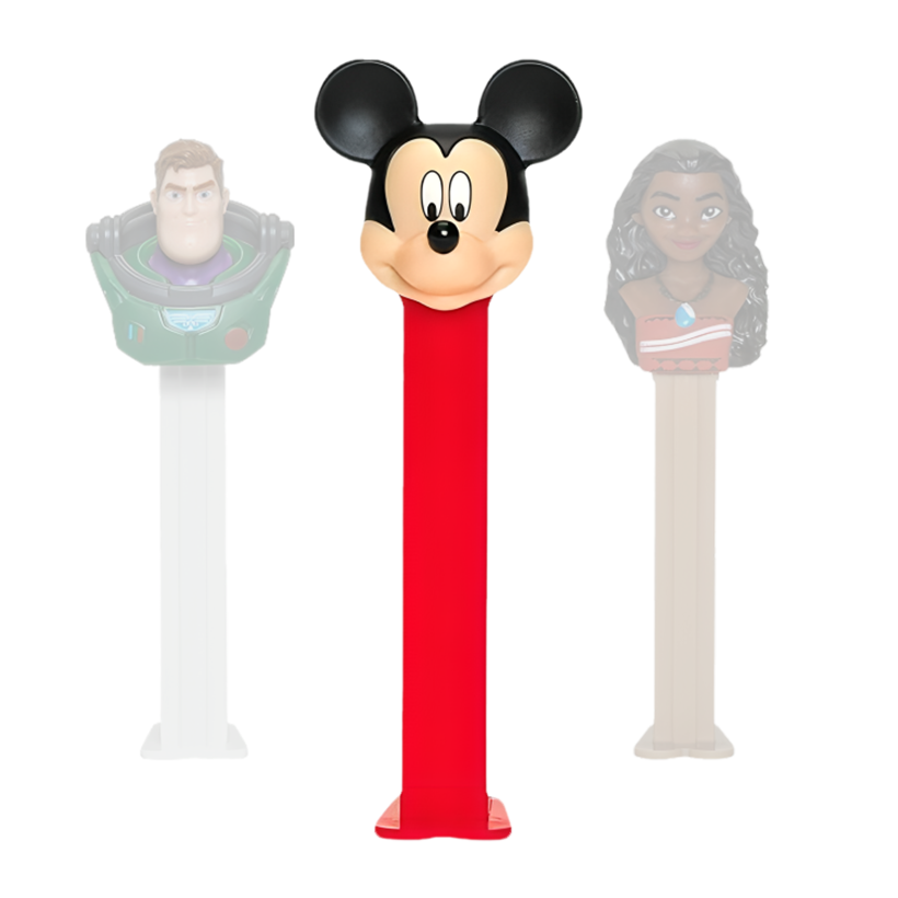 Конфеты Жевательные PEZ Disney в Асcортименте 2 Pieces с Игрушкой 16.4g - Retromagaz