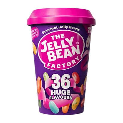 Цукерки Jelly Beans Factory 36 Huge Flavours 200g - Retromagaz