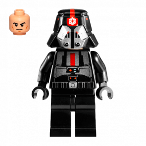 Фігурка Lego Імперія Sith Trooper Black Outfit Plain Legs Star Wars sw0414 1 Б/У - Retromagaz