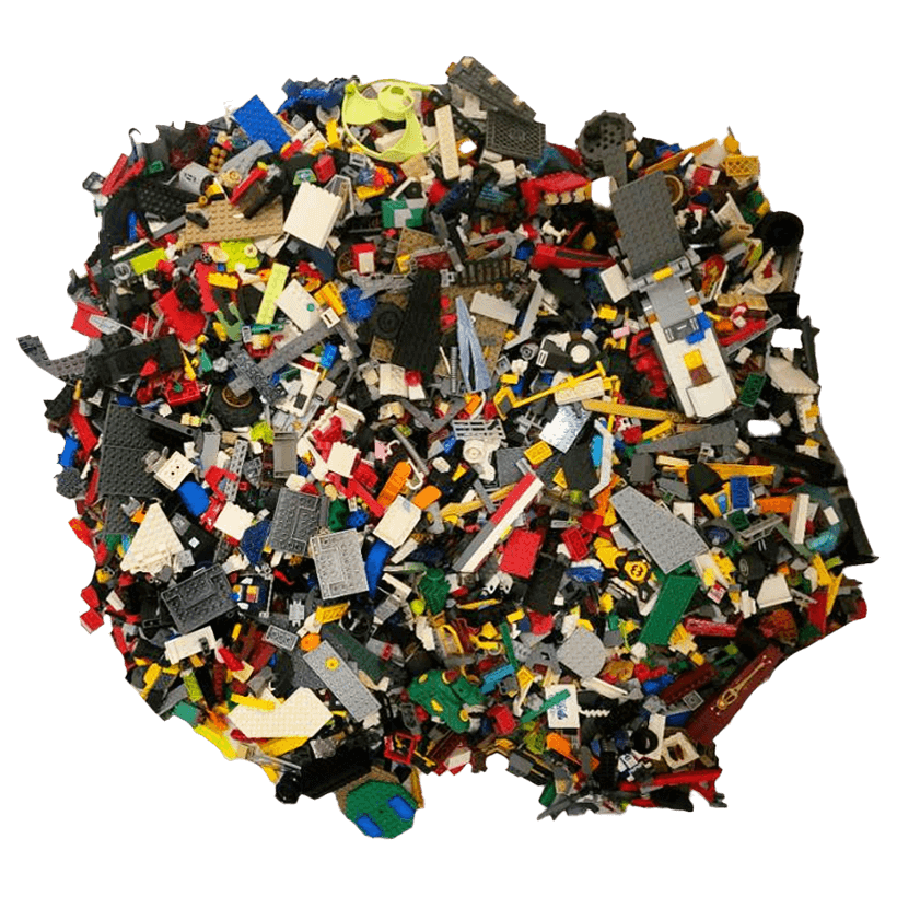 Набор Конструктор 10шт Lego 1000g Б/У - Retromagaz