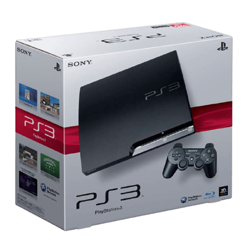 Коробка Sony PlayStation 3 Slim Grey Б/У Хороший - Retromagaz