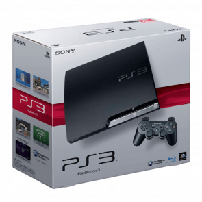 Коробка Sony PlayStation 3 Slim Grey Б/У Хороший - Retromagaz
