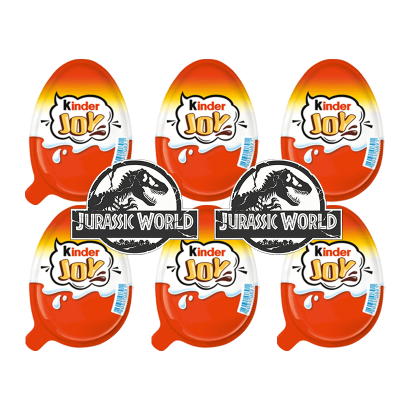 Набор Шоколадное Яйцо Kinder Joy Funko Jurasstic World 20g 6шт - Retromagaz