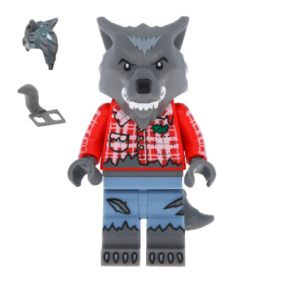 Фигурка Lego Wolf Guy Collectible Minifigures Series 14 col211 Б/У - Retromagaz