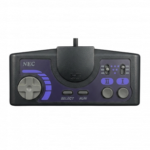 Геймпад Дротовий NEC PC Engine Turbo Pad Purple Black 1.2m Б/У - Retromagaz