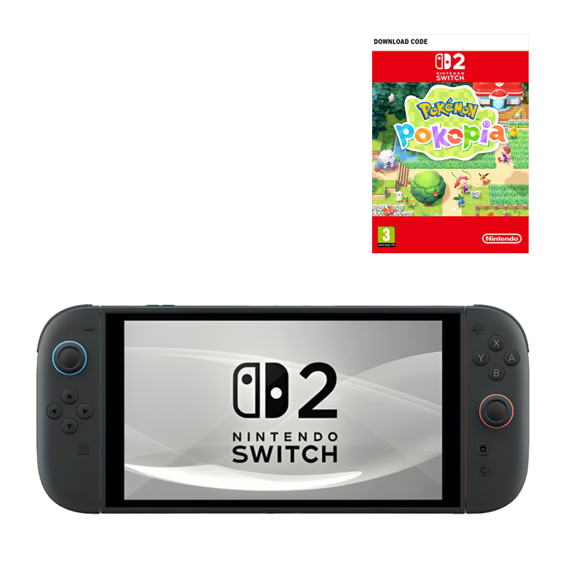 Консоль Nintendo Switch 2 Pokemon Pokopia Bundle 256GB Black Новий - Retromagaz