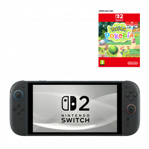 Консоль Nintendo Switch 2 Pokemon Pokopia Bundle 256GB Black Новий - Retromagaz