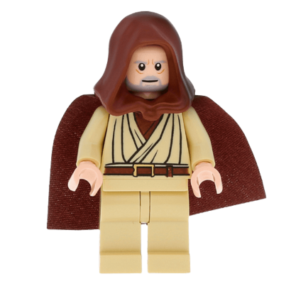 Фигурка Lego Джедай Obi-Wan Kenobi Old Star Wars sw0336 1 Новый - Retromagaz