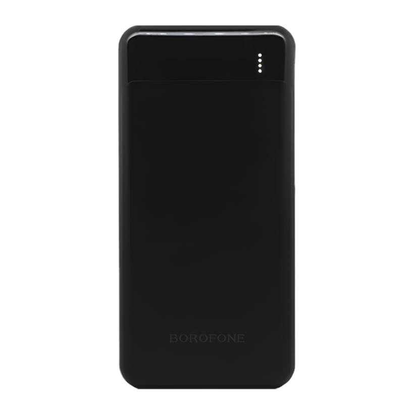 Портативный Аккумулятор Power Bank Borofone Incredible QC3.0 Black 20000 mAh - Retromagaz