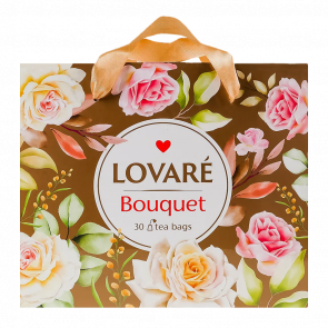 Чай Пакетований Асорті Lovare Колекція Чаїв Bouquet 30 Пакетиків 60g - Retromagaz