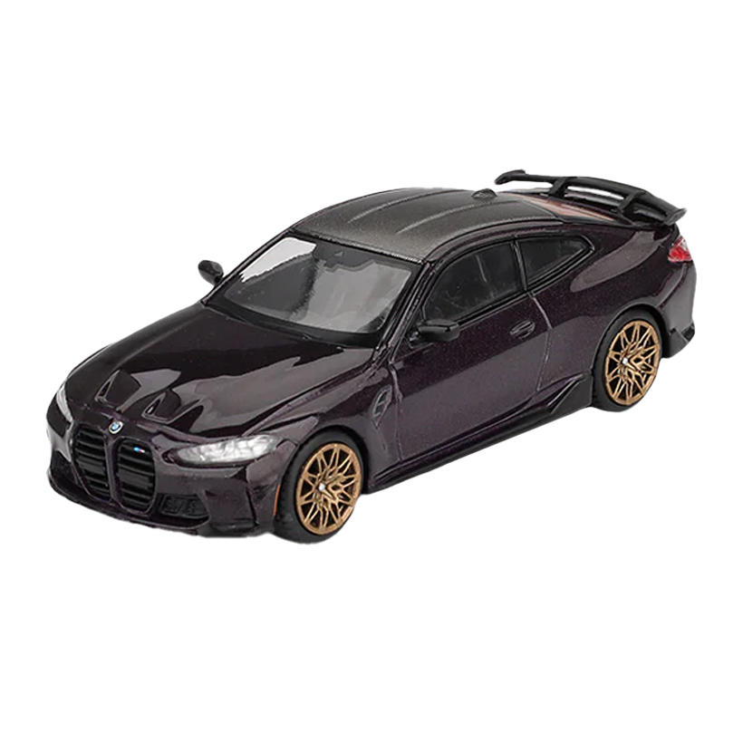 Машинка Premium MINI GT BMW M4 M-Performance (G82) 1:64 MGT01112-CH Purple - Retromagaz