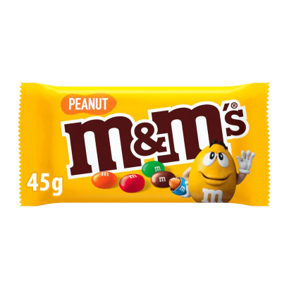 Драже M&M's з Арахісом 45g - Retromagaz