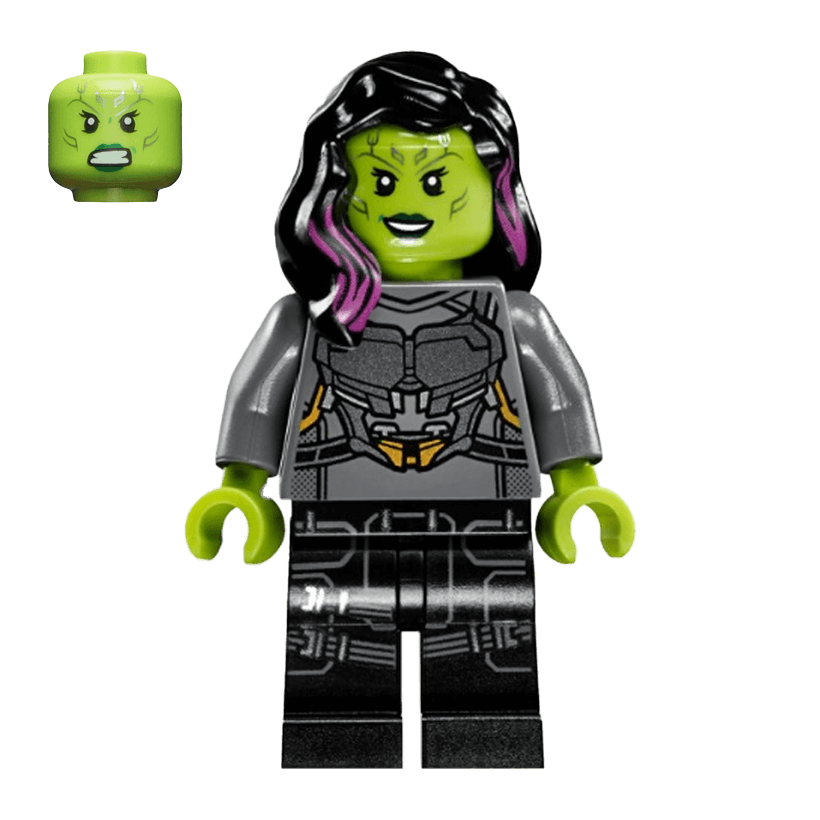 Фигурка Lego Marvel Gamora Silver Armor Super Heroes sh0388 Б/У - Retromagaz