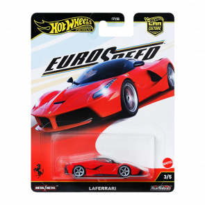 Машинка Premium Hot Wheels LaFerrari EuroSpeed 1:64 JBK55 Red