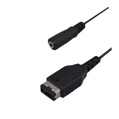 Адаптер RMC Game Boy Advance SP 3.5mm Adapter Cable Jack 3.5 - Console Connector Black Новый - Retromagaz