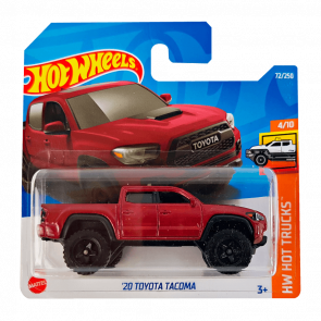 Машинка Базовая Hot Wheels '20 Toyota Tacoma Hot Trucks 1:64 HCX56 Red