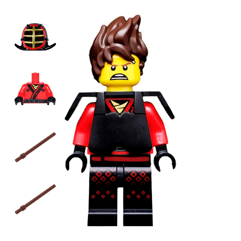 Фигурка Lego Ninja Kai Kendo Movie Ninjago coltlnm-1 Новый - Retromagaz