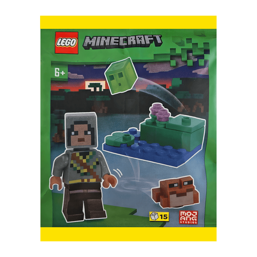 Конструктор Lego Фігурка Arbalest Knight with Frog and Slime Paper Bag Minecraft 662412 Новый - Retromagaz
