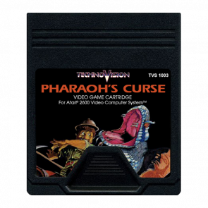 Гра Atari 2600 The Pharaoh's Curse Black Б/У - Retromagaz