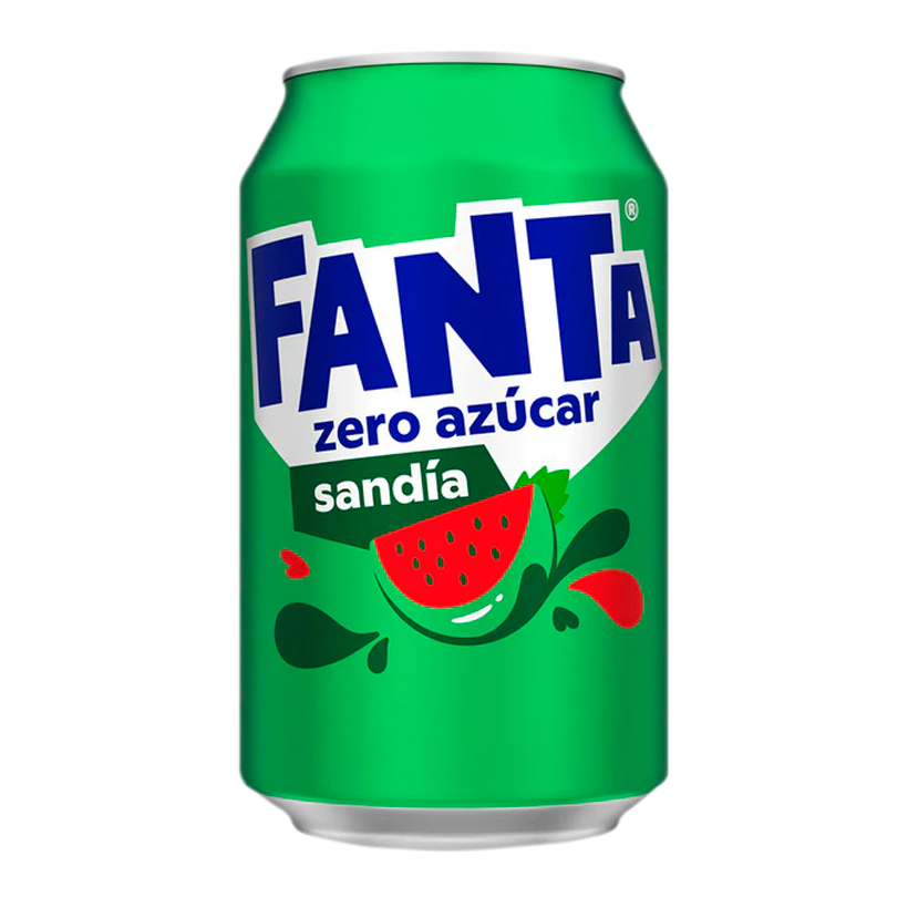 Напій Fanta Watermelon Zero Sugar 330ml - Retromagaz