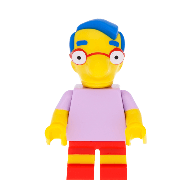 Фигурка Lego The Simpsons Milhouse Van Houten Cartoons colsim-9 sim015 Б/У - Retromagaz