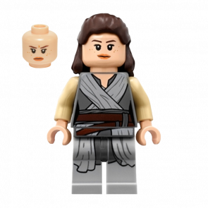 Фігурка Lego Джедай Rey Light Bluish Gray Tied Robe Star Wars sw0866 Б/У - Retromagaz