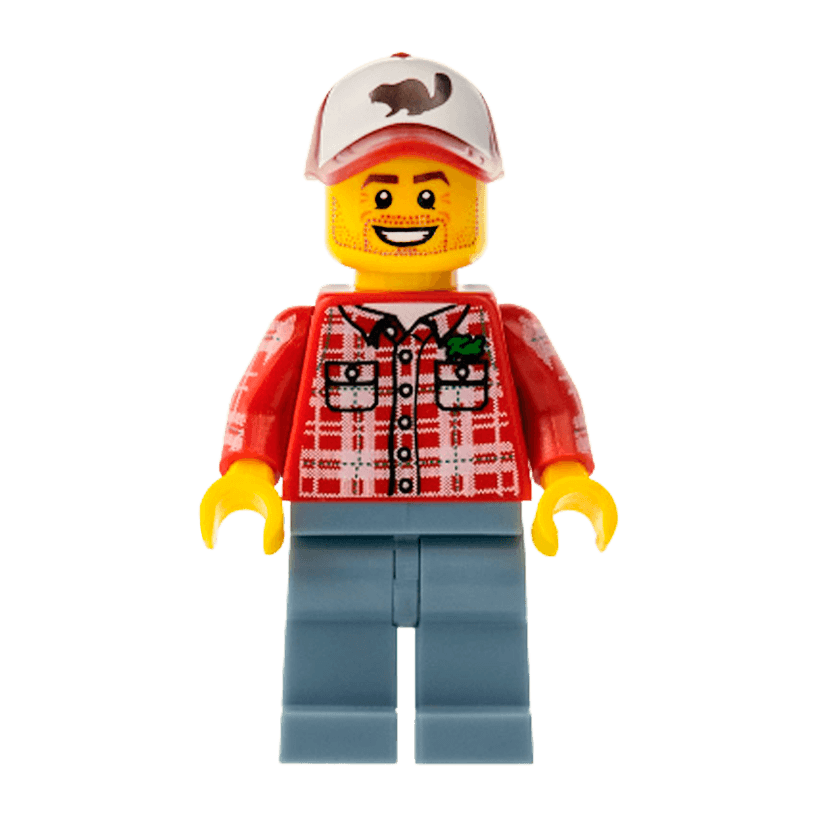 Фигурка Lego Series 5 Lumberjack Collectible Minifigures col05-8 col072 Б/У - Retromagaz