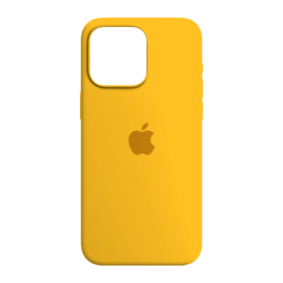 Чехол Силиконовый RMC Apple iPhone 15 Pro Max Canary Yellow - Retromagaz