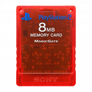 Карта Памяти Sony PlayStation 2 SCPH-10020 8MB Crimson Red Б/У - Retromagaz