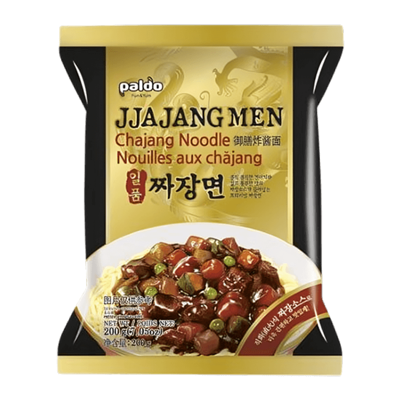 Локшина Paldo Jjajangmen у Бобовому Соусі Гостра 120g - Retromagaz
