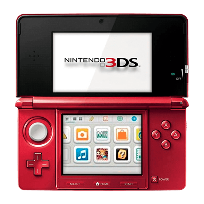 Консоль Nintendo 3DS Модифікована 32GB Flame Red + 10 Вбудованих Ігор Б/У - Retromagaz
