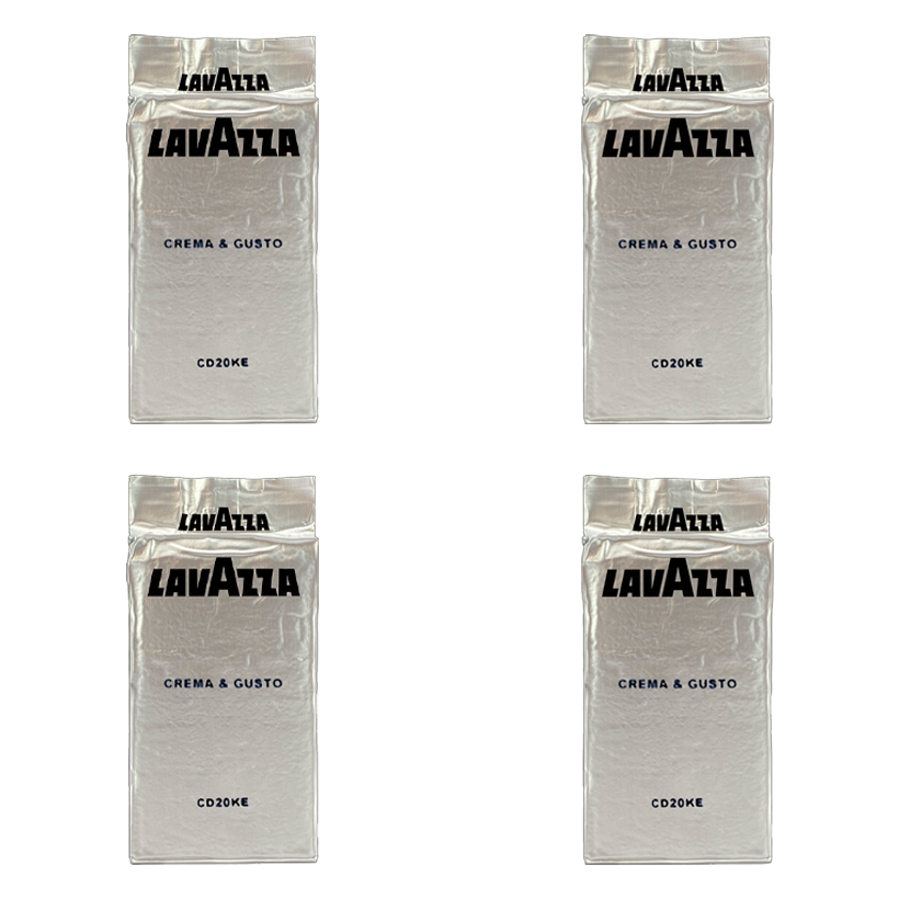 Набор Кофе Молотый 4шт Lavazza Crema e Gusto 250g - Retromagaz