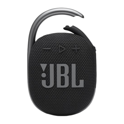 Портативная Колонка JBL Clip 4 Black - Retromagaz
