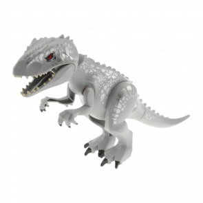 Фигурка Lego Динозавр Indominus Rex with Silver Spots Animals indorex02 Light Bluish Grey Б/У - Retromagaz