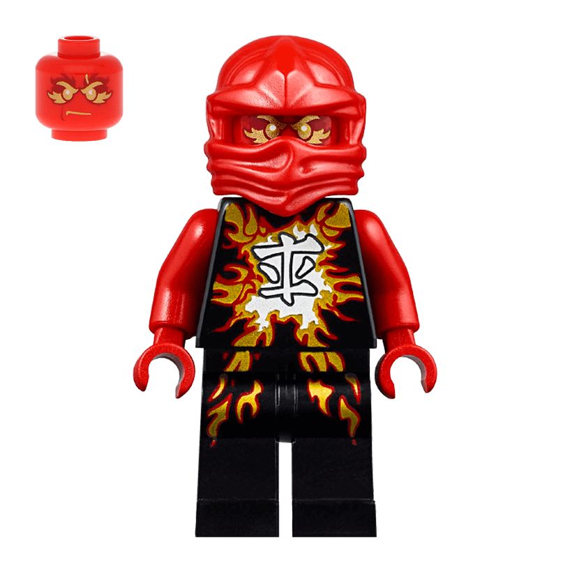 Фігурка Lego Ninja Kai Airjitzu Possession Ninjago njo0161 70739 Б/У - Retromagaz