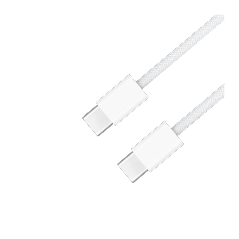 Кабель Apple Charge Cable 60W USB Type-C - USB Type-C White 1m - Retromagaz